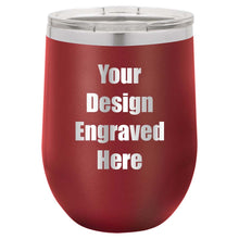 Load image into Gallery viewer, Stemless Wine Glass